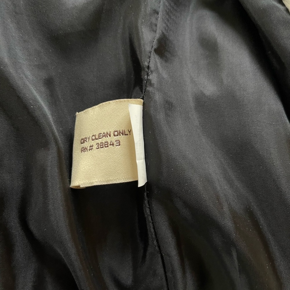 American Rag Wool Military Peacoat Black Size XS Very Thick High Quality - Picture 10 of 10